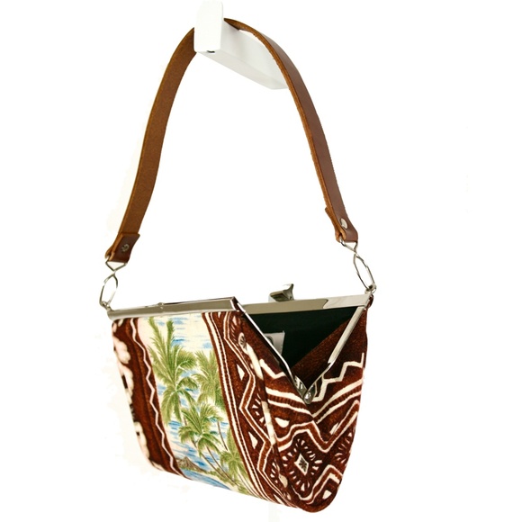 JEROME GRUET PARIS Tropical Print Vintage Baguette - Picture 10 of 14